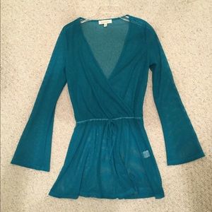 Francesca’s mesh swim coverup